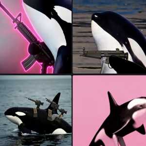 The Orca Wars logo