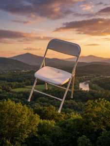 slighty shat chair